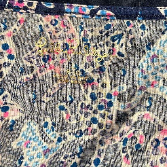 Lily Pulitzer NWOT tiered cotton dress size 8-10 - Picture 4 of 5